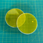 Clear and Yellow Tinted Headlight Covers Caps for VW GOLF MK2 GTI 16V G60 Rallye